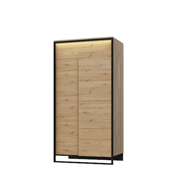 Szafa dwudrzwiowa Quant 95cm, otwierane drzwi