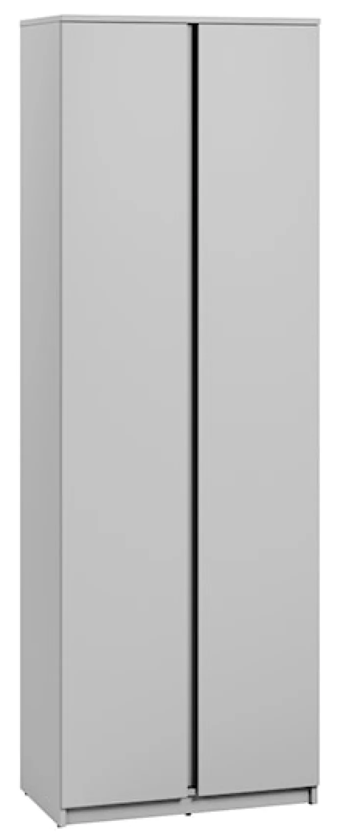 Szafa dwudrzwiowa Simply 69 cm szara