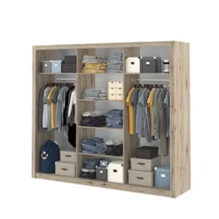 Szafa Idea 250 cm z lustrem San remo