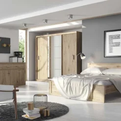 Szafa Idea 250 cm z lustrem San remo