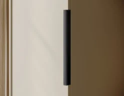 Szafa jednodrzwiowa Frame z półkami 50 cm Szary beż