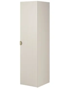 Szafa jednodrzwiowa Moonir z drążkiem 50 cm Szary beż