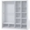 Szafa przesuwna Rinker 220 cm Biały