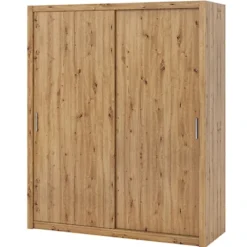 Szafa przesuwna Rinker 180 cm Dąb artisan