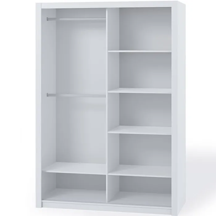 Szafa Rinker 120 cm z lustrem Dąb artisan