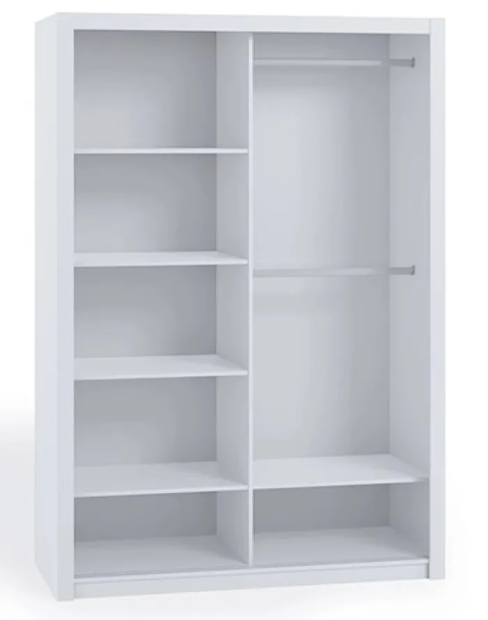 Szafa Rinker 150 cm z lustrem Dąb artisan
