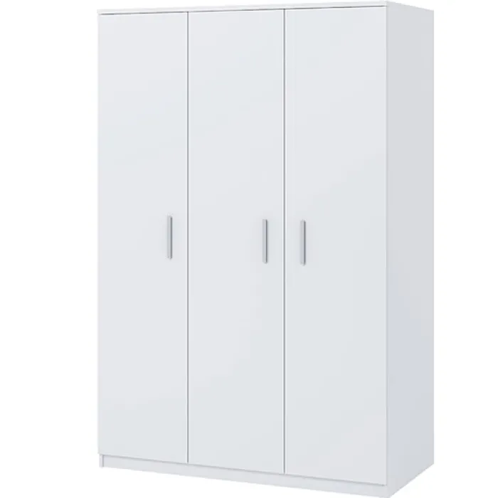 Szafa Rinker trzydrzwiowa 135cm Biały