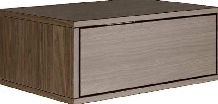 Szafka nocna Framme wisząca z szufladą 50 cm orzech wisconsin