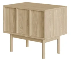 Szafka nocna Neksto z szufladą 58 cm Dąb olejowany
