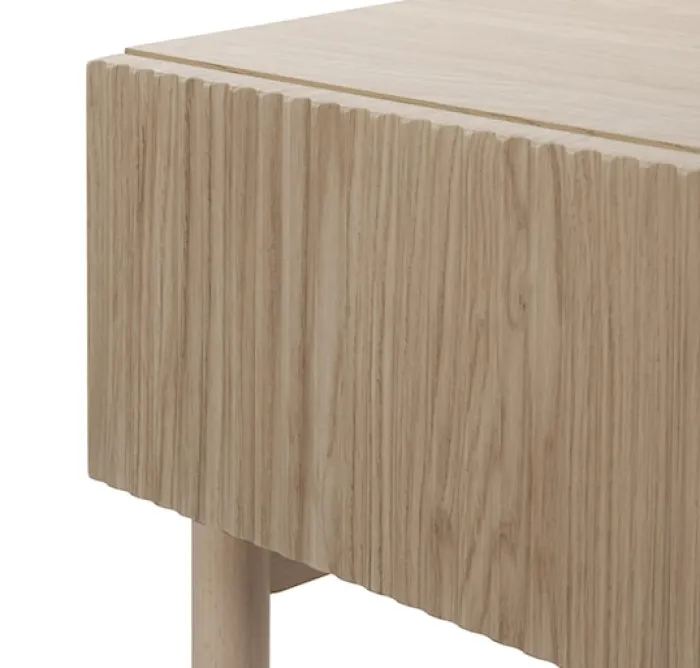 Szafka nocna Nolie z szufladą i nóżkami 50 cm Dąb Olejowany