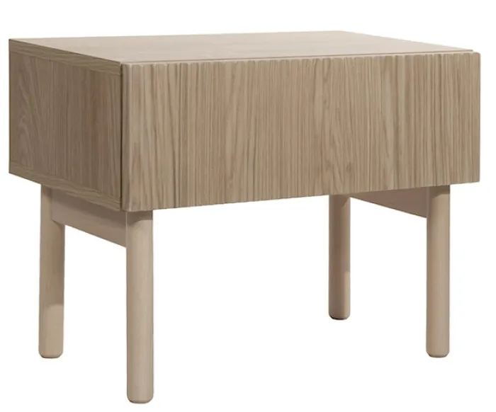 Szafka nocna Nolie z szufladą i nóżkami 50 cm Dąb Olejowany