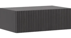 Szafka nocna Nolie z szufladą wisząca 50 cm Jesion Portland Czarny