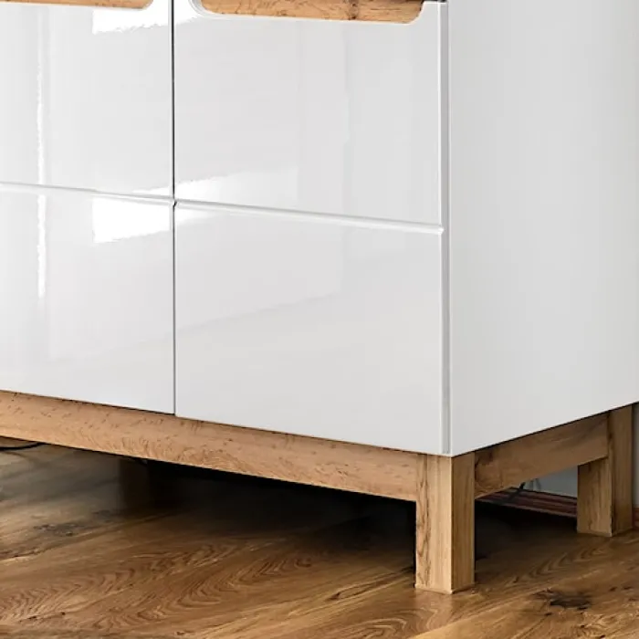 Szafka pod umywalkę Jakkarta biała 60 cm