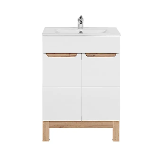 Szafka pod umywalkę Jakkarta biała 60 cm