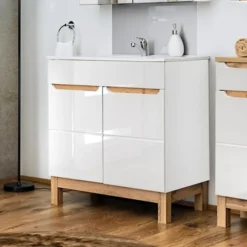 Szafka pod umywalkę Jakkarta biała 60 cm