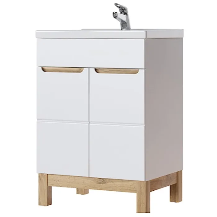 Szafka pod umywalkę Jakkarta biała 60 cm