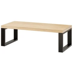 Szafka pod umywalkę Lunne wisząca z dwoma uchwytami na ręcznik czarna 43/95 cm