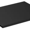 Szafka pod umywalkę Temirni 60 cm czarna lamele z blatem