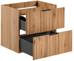 Szafka pod umywalkę Temirni 60 cm dąb wotan lamele