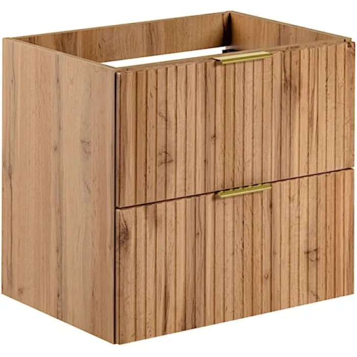 Szafka pod umywalkę Temirni 60 cm dąb wotan lamele