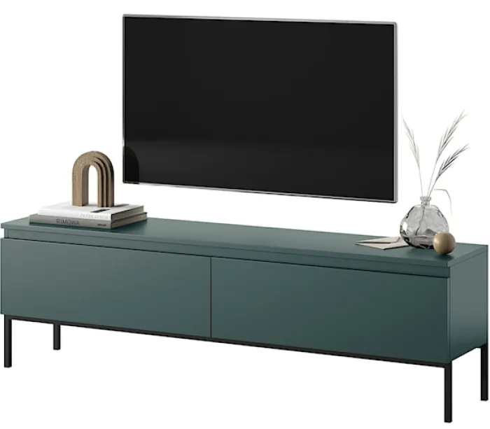 Szafka RTV Bemmi 150 cm Ciemnozielony