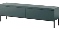 Szafka RTV Bemmi 150 cm Ciemnozielony