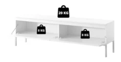 Szafka RTV Bemmi 150 cm kaszmir