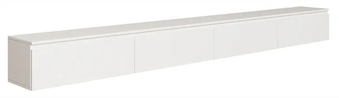 Szafka RTV Bemmi wisząca 300 cm biały