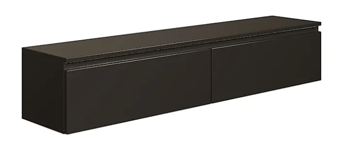 Szafka RTV Bemmi wisząca 150 cm czarny