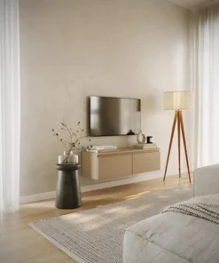 Szafka RTV Bemmi wisząca 100 cm dąb lindberg