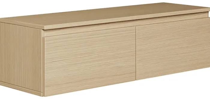 Szafka RTV Bemmi wisząca 100 cm dąb lindberg