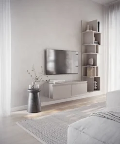 Szafka RTV Bemmi wisząca 100 cm kaszmir