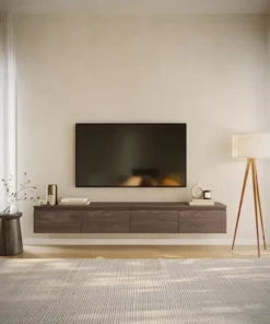 Szafka RTV Bemmi wisząca 200 cm orzech wisconsin