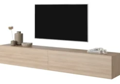 Szafka RTV Bisira 200 cm Dąb Lindberg