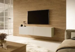 Szafka RTV Bisira 140 cm kaszmir
