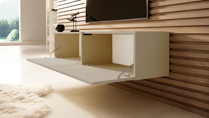 Szafka RTV Bisira 140 cm kaszmir
