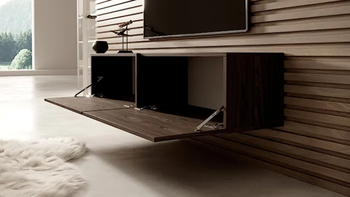 Szafka RTV Bisira 140 cm Orzech