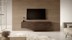 Szafka RTV Bisira 140 cm Orzech
