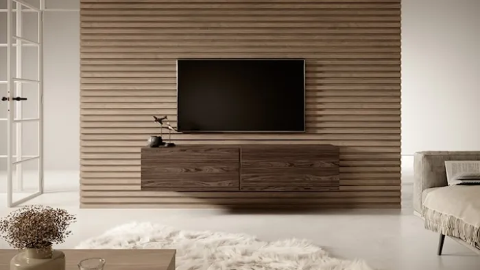 Szafka RTV Bisira 140 cm Orzech