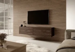 Szafka RTV Bisira 140 cm Orzech