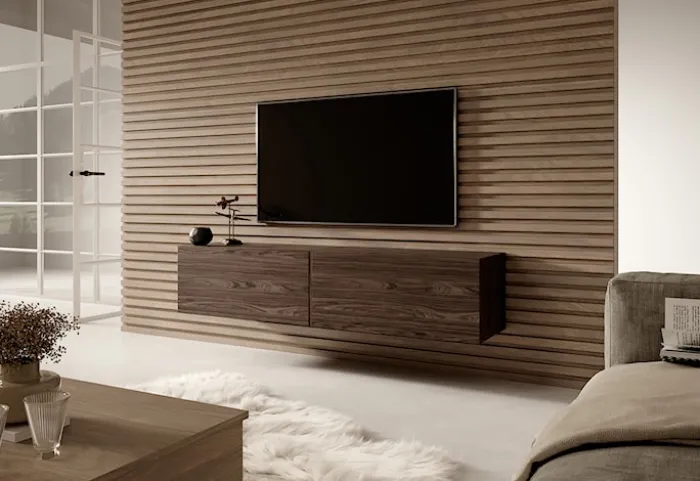 Szafka RTV Bisira 140 cm Orzech