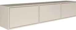 Szafka RTV Framme wisząca z trzema klapami 150 cm kaszmir