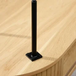 Szafka RTV Gativel 180 cm lamele dąb naturalny