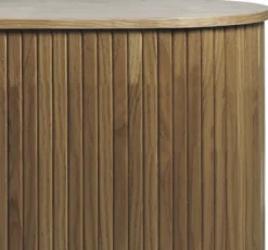 Szafka RTV Gativel 180 cm lamele dąb palony