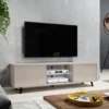 Szafka RTV Lefyr 140 cm Szary beż