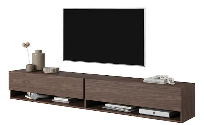 Szafka RTV Mirrgo 200 cm Orzech