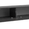 Szafka RTV Nolie 175 cm wisząca Jesion Portland Czarny
