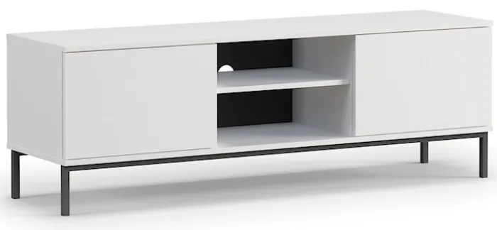 Szafka RTV Perila 150 cm biała