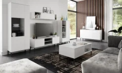 Szafka RTV Perila 150 cm biała