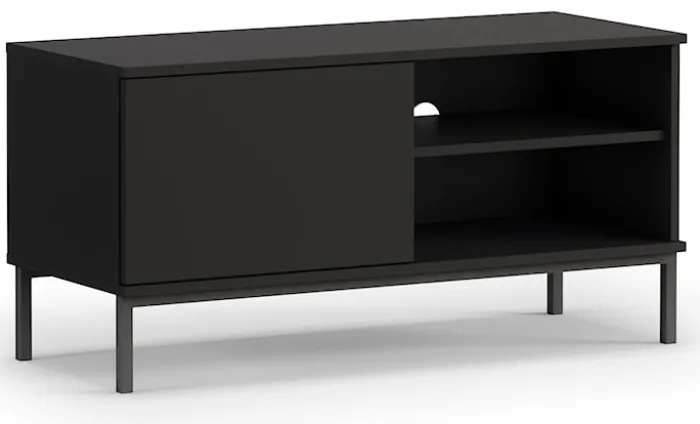 Szafka RTV Perila 100 cm czarna